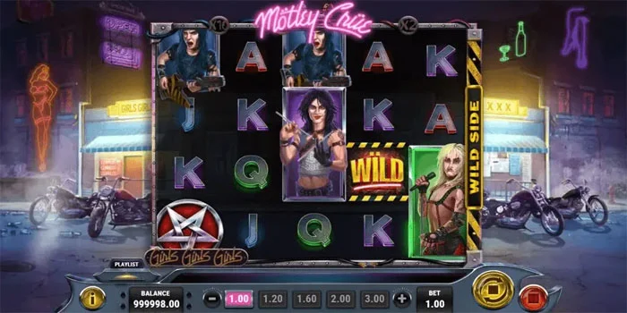 Cara-Cara Bermain Game Slot Motley Crue